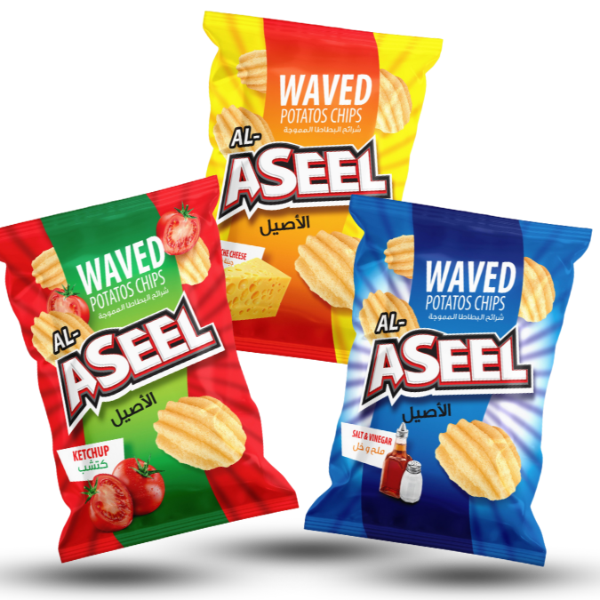 رقائق مموجة الأصيل